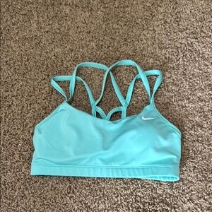 Nike Women's Light Blue Sports Bra